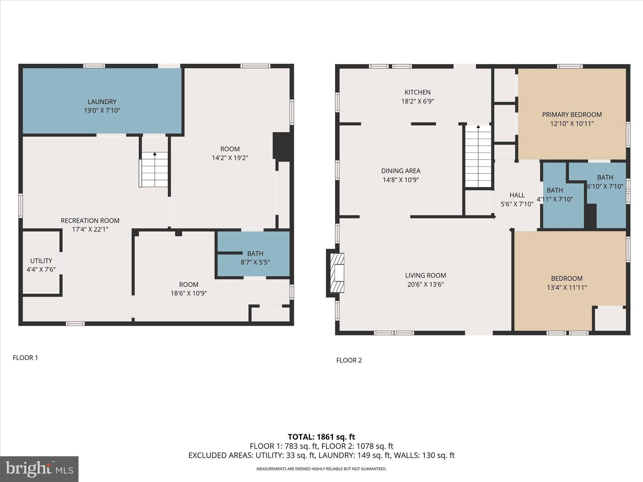 19 Dunmore Road Catonsville, MD 21228 - Photo 50 of 50 a picture of a floor plan