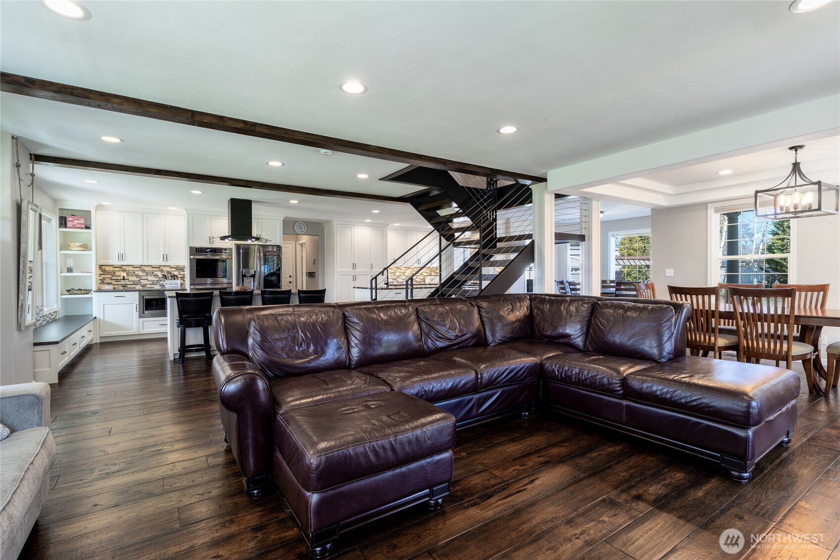 47 Austin Street Walla Walla, WA 99362 - Photo 7 of 40 a living room with furniture or kitchen view and a wooden floor