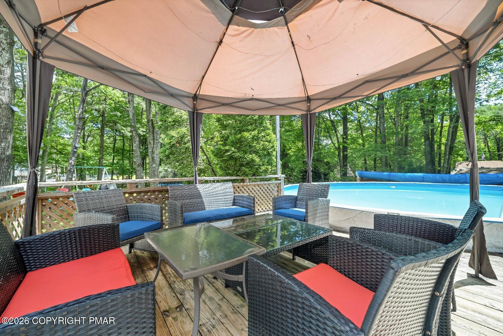 1106 Lakeside Drive Effort, PA 18330 - Photo 10 of 42 a view of an outdoor space with seating area