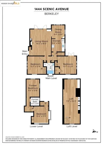 $999,000 | 1444 Scenic Avenue, Berkeley, CA 94708