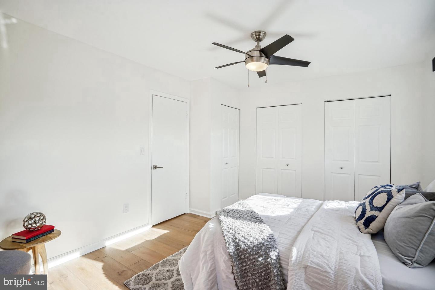 325 17th Street Southeast Washington, DC 20003 - Photo 9 of 11 a bedroom with a bed and a closet