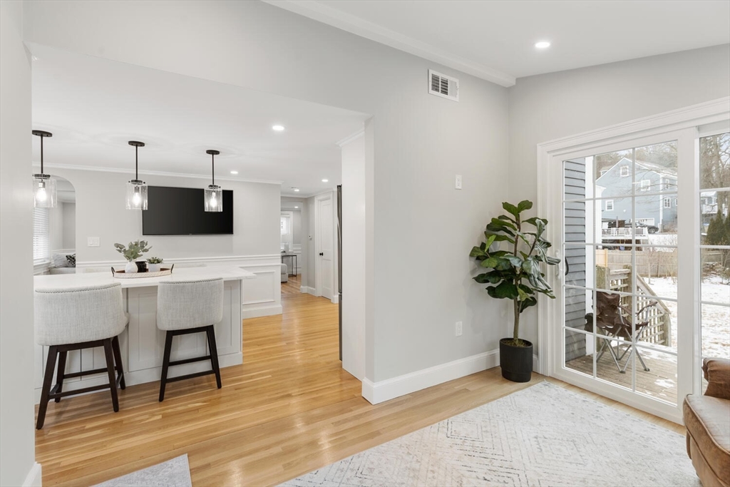 53 Perkins Street Stoneham, MA 02180 - Photo 16 of 34 a view of kitchen with sink and refrigerator