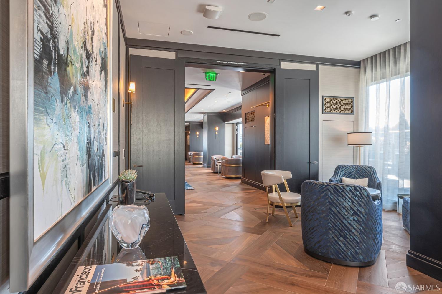 706 Mission Street, Unit 1001 San Francisco, CA 94103 - Photo 64 of 88 a living room with furniture and a large window