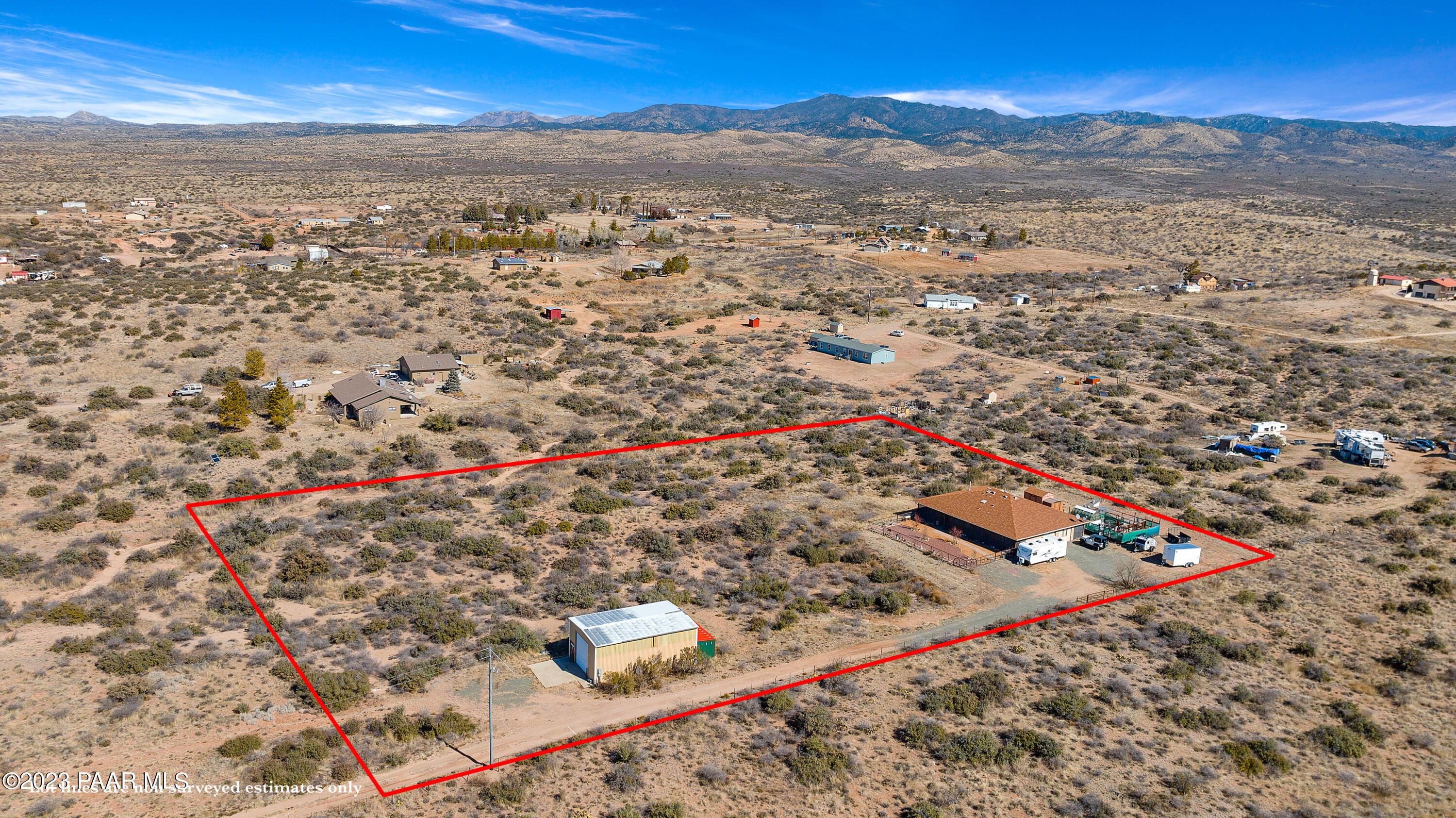 6971 Musgrove Road Skull Valley, AZ 86338 - Photo 3 of 28 003_Aerial