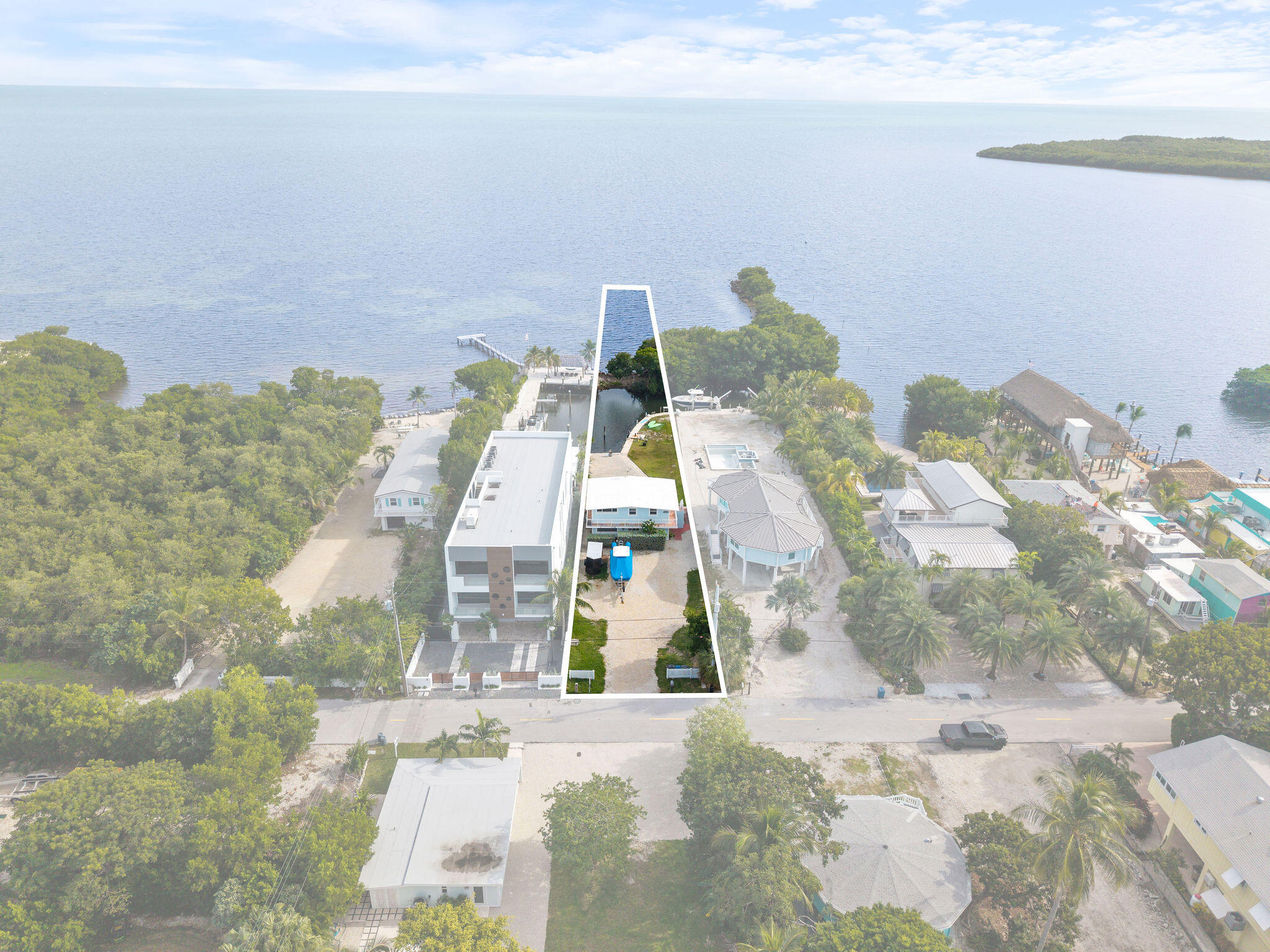 127 Seaside Avenue Key Largo, FL 33037 - Photo 34 of 50 a view of houses with outdoor space