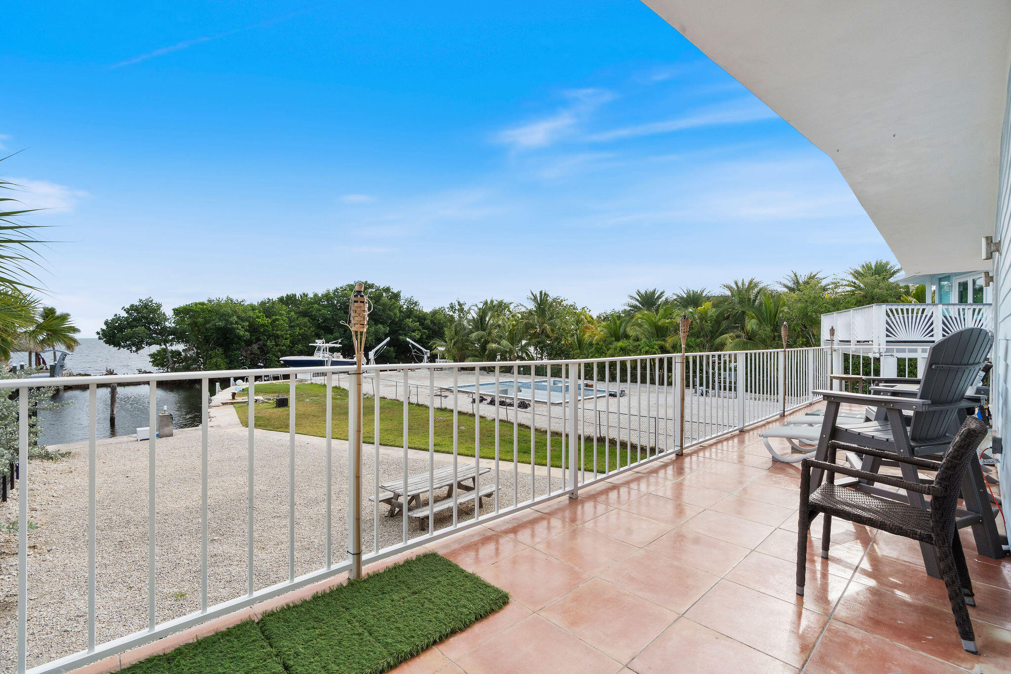 127 Seaside Avenue Key Largo, FL 33037 - Photo 37 of 50 a view of balcony with furniture
