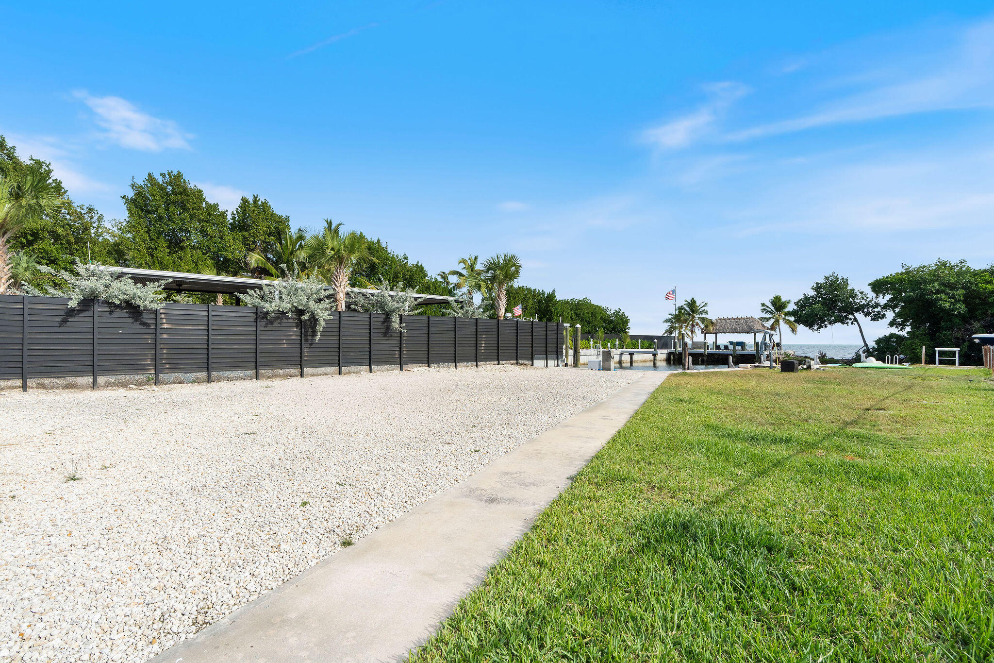 127 Seaside Avenue Key Largo, FL 33037 - Photo 46 of 50 a view of a backyard