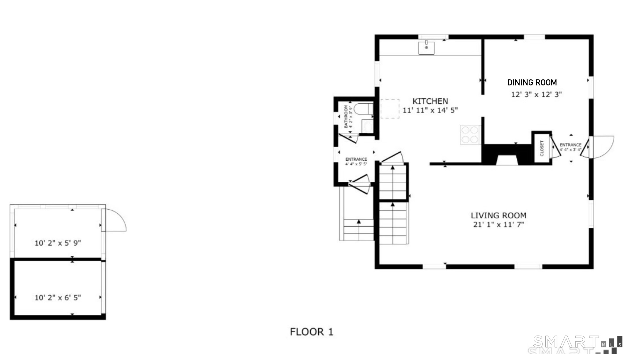 63 Park Road Hamden, CT 06517 - Photo 37 of 39 First Floor floor plan