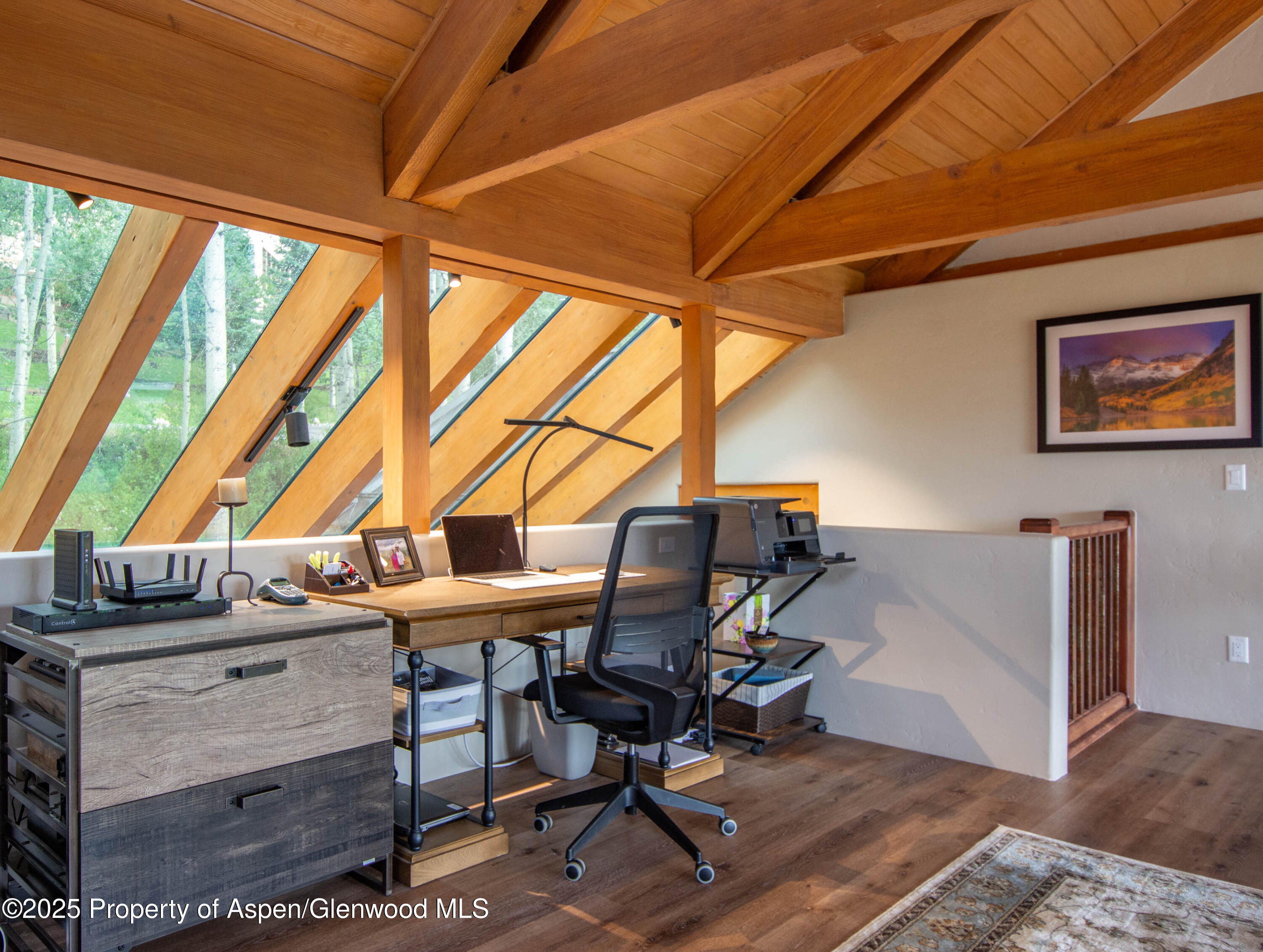215 Maple Ridge Lane Snowmass Village, CO 81615 - Photo 26 of 30 a view of workspace with a window
