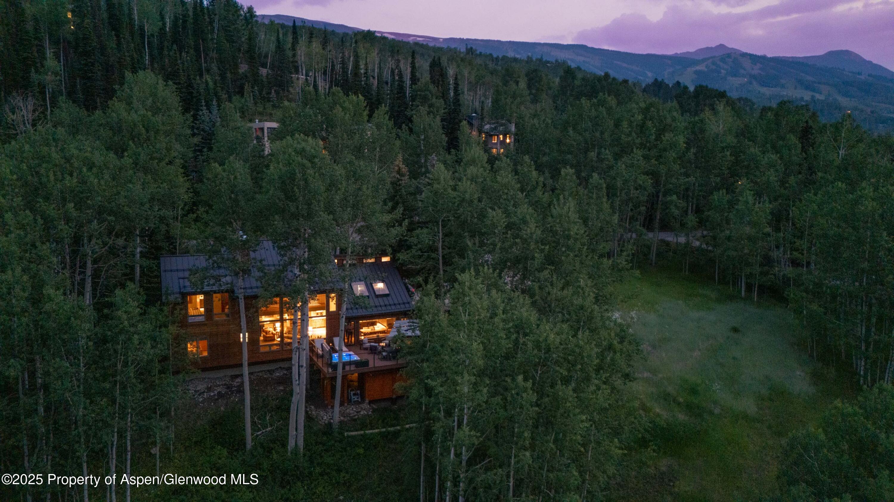 215 Maple Ridge Lane Snowmass Village, CO 81615 - Photo 29 of 30 a view of a balcony with an outdoor space