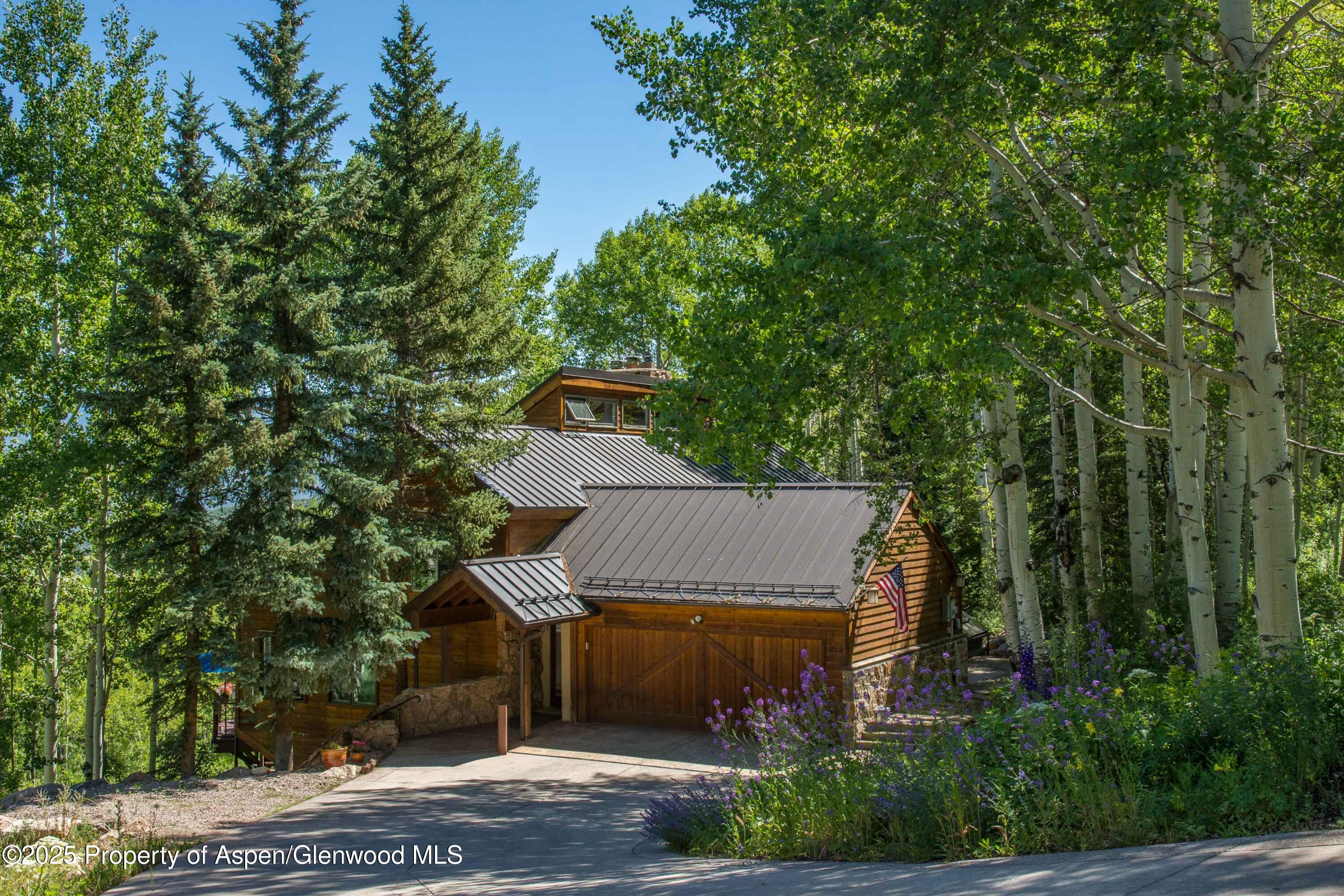 215 Maple Ridge Lane Snowmass Village, CO 81615 - Photo 30 of 30 an aerial view of a house