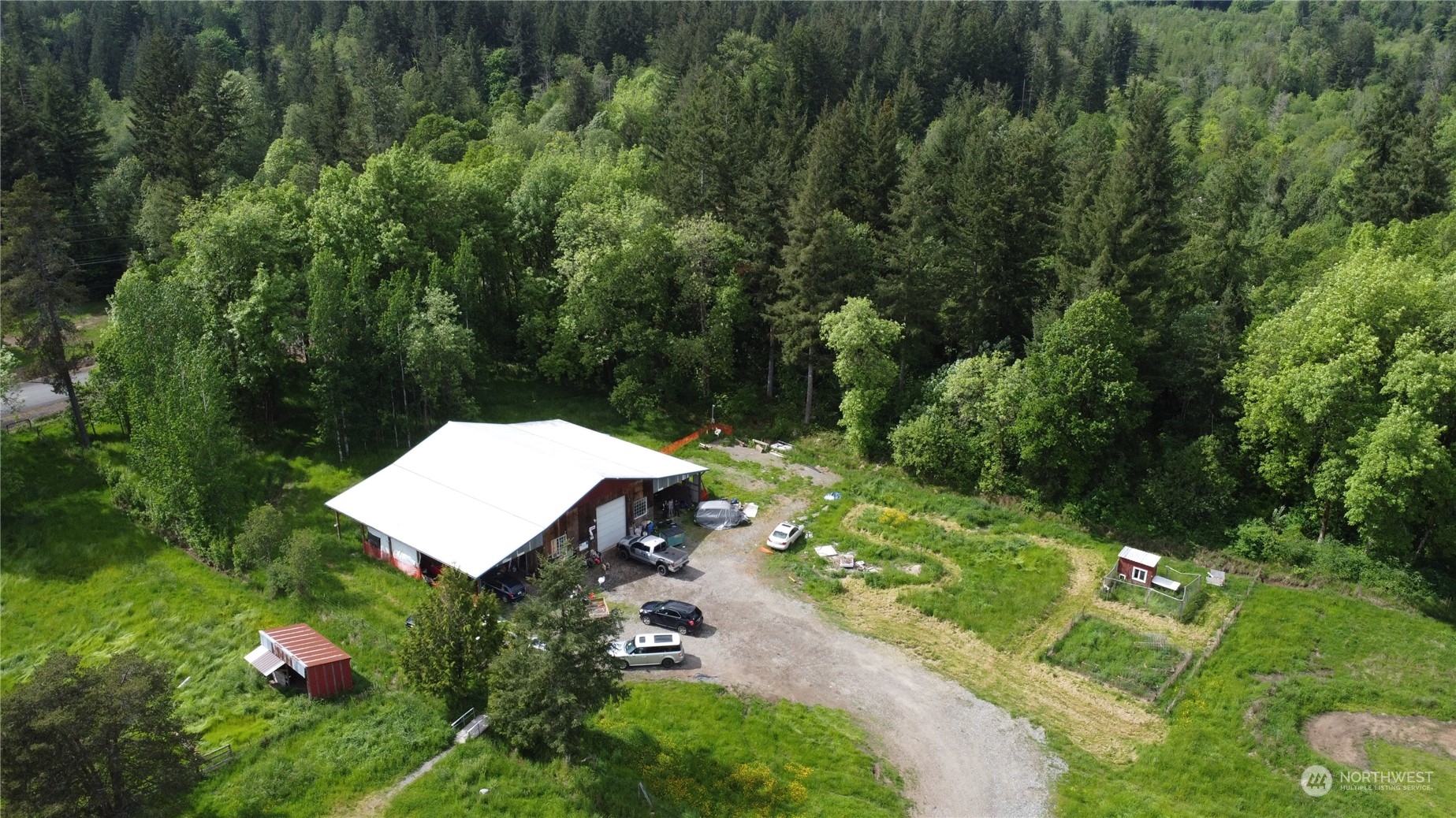 326 Henriot Road Winlock, WA 98596 - Photo 5 of 20 a view of a backyard