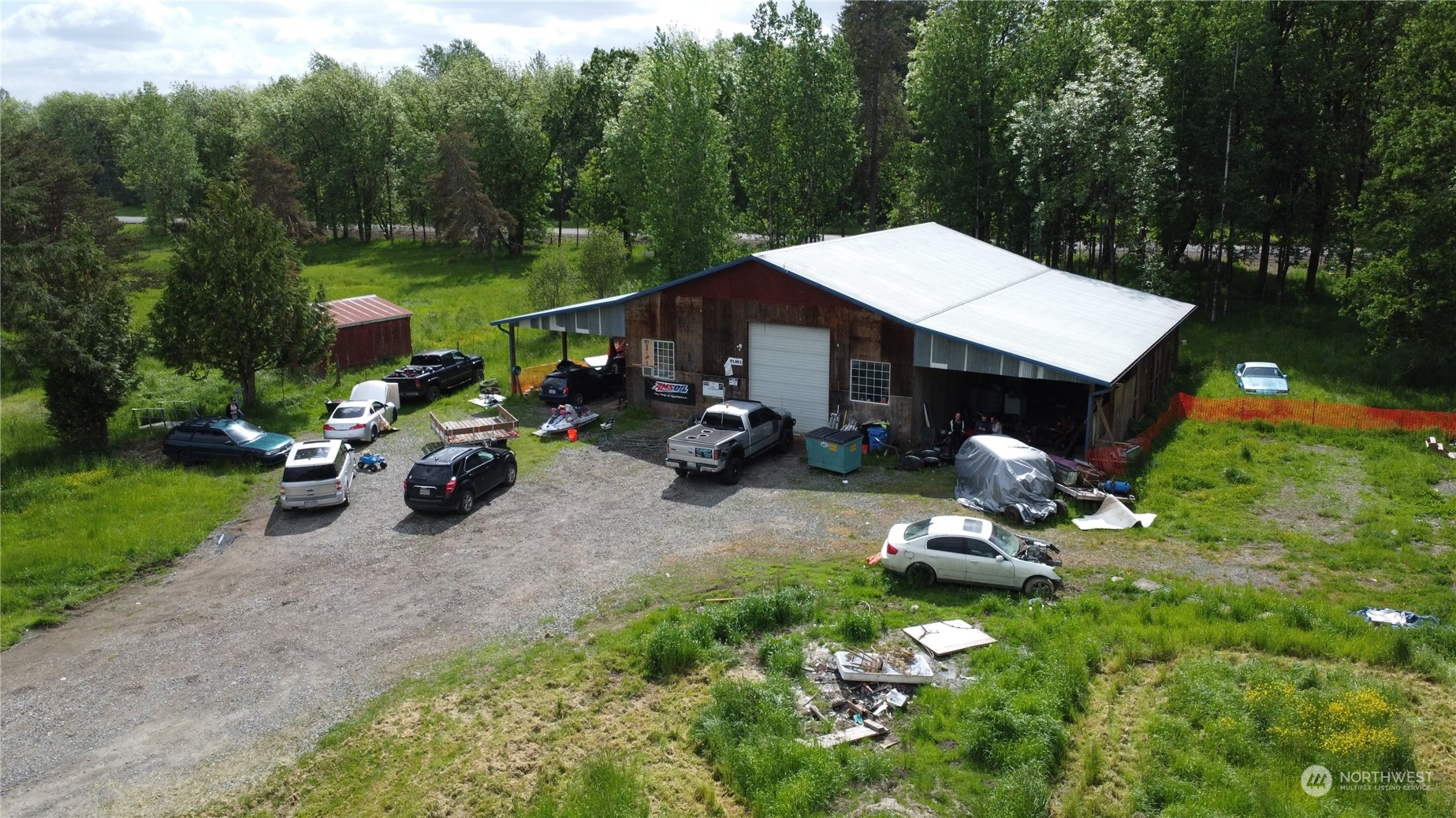 326 Henriot Road Winlock, WA 98596 - Photo 9 of 20 a view of a house with a yard and sitting area