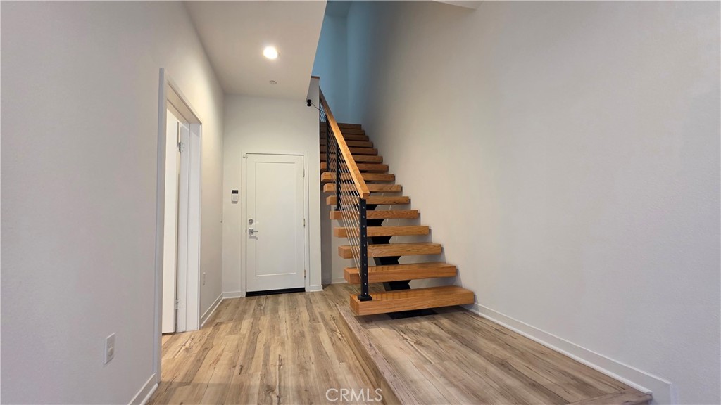 436 Village Brea Ca Brea, CA 92821 - Photo 23 of 26 a view of stairs and wooden floor