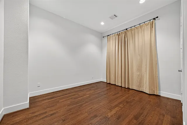 wooden floor in an empty room