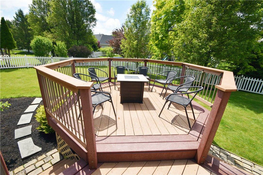 41 Ketchum Street Victor, NY 14564 - Photo 34 of 36 Sitting area on deck!