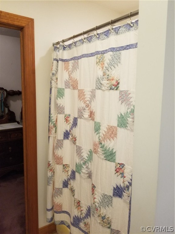 2057 Mill Road Henrico, VA 23231 - Photo 44 of 44 a bathroom with a shower curtain