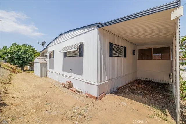 a view of a house with a snow