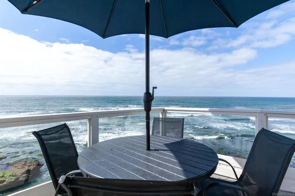 a view of an ocean