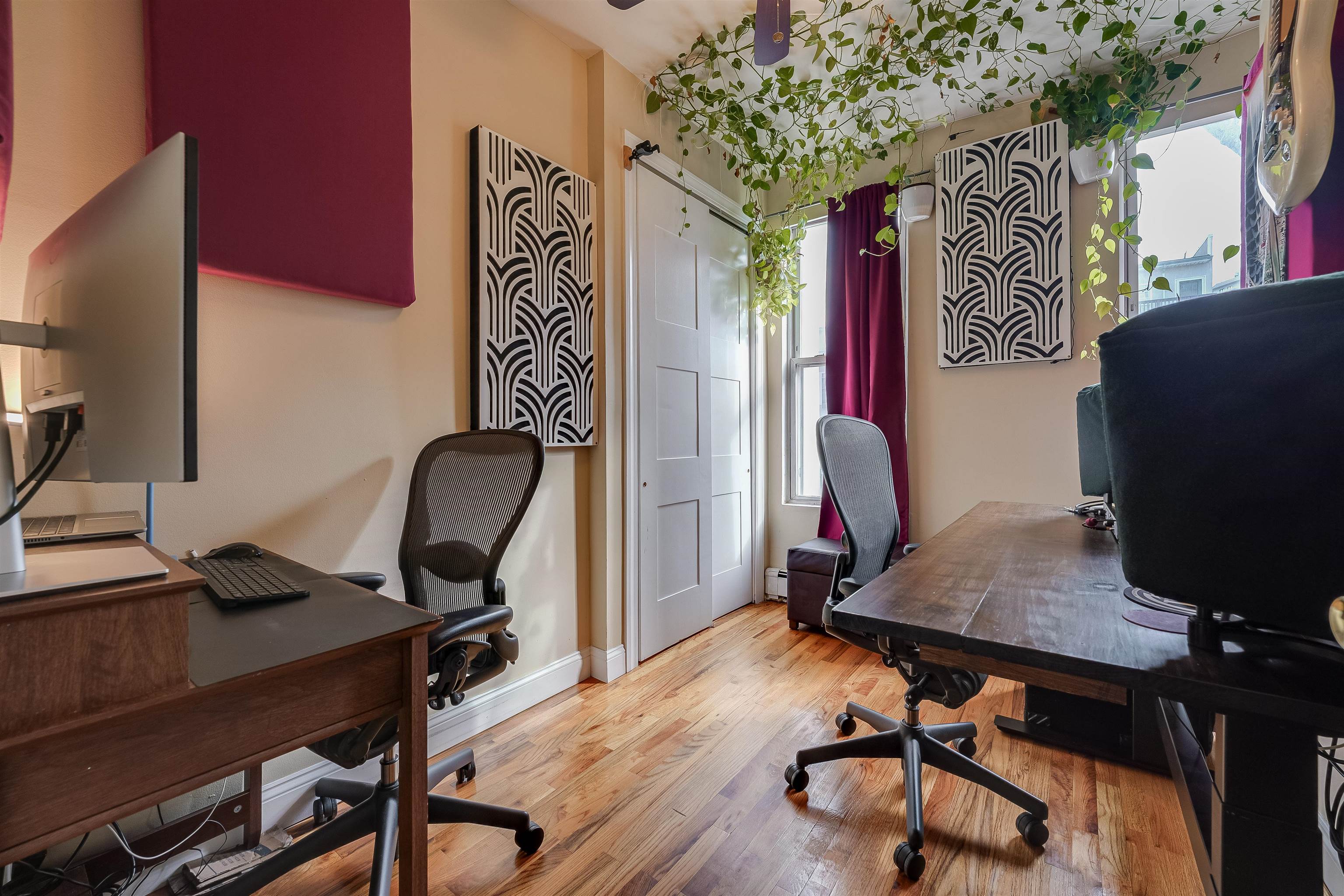63 Madison Street, Unit 3 Hoboken, NJ 07030 - Photo 7 of 19 a view of a workspace with furniture and a window