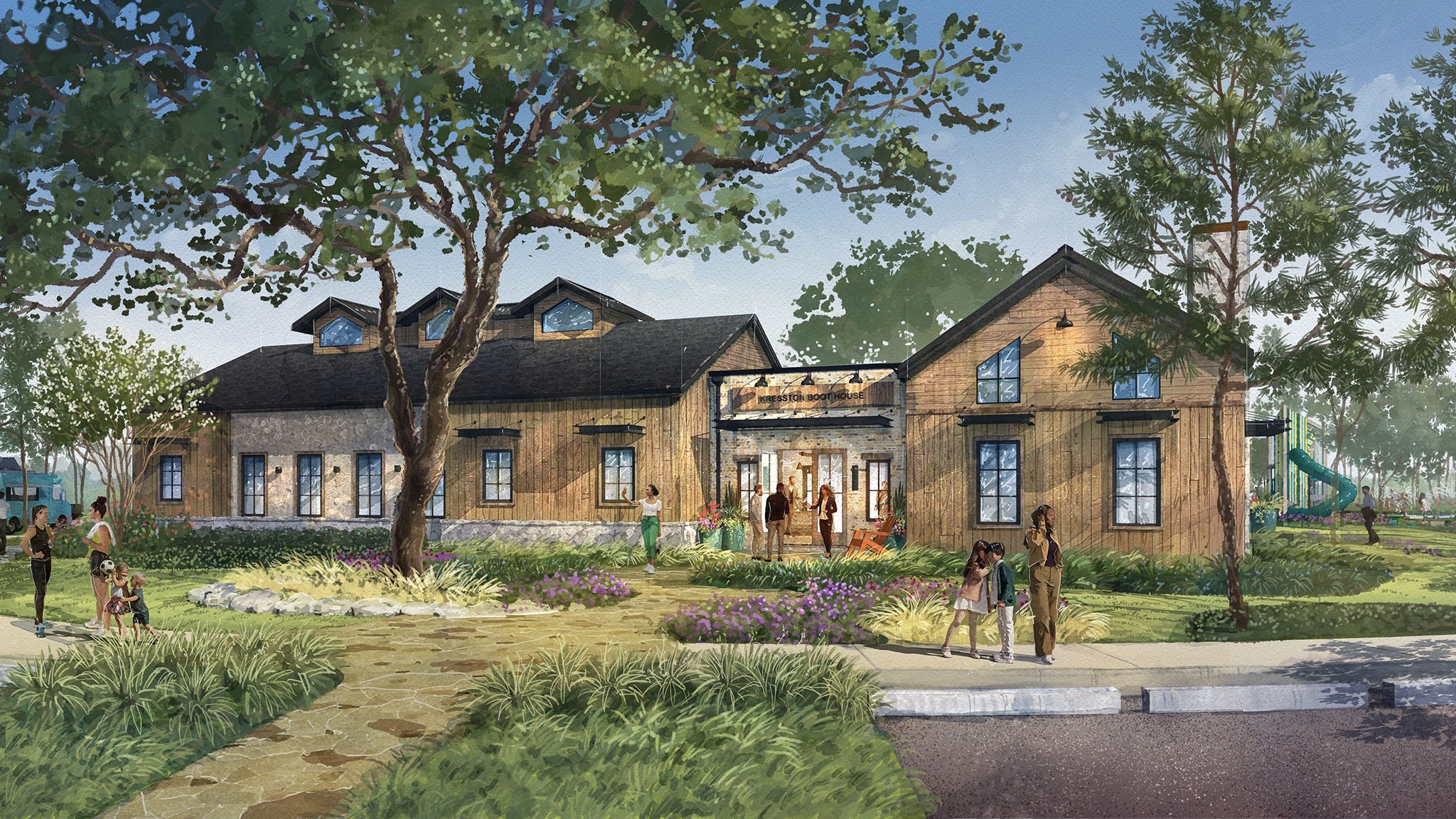 27051 West Ranch House Road Montgomery, TX 77316 - Photo 4 of 8 front view of house with a yard