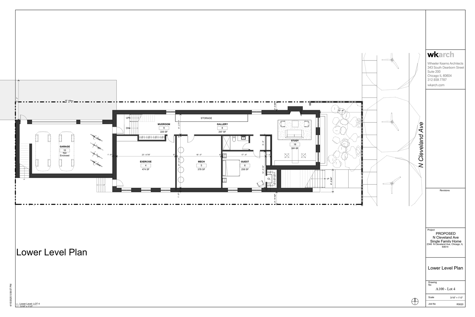 2342 North Cleveland Avenue Chicago, IL 60614 - Photo 3 of 11 a picture of a floor plan