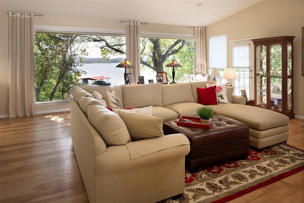 4804 Park Lane Austin, TX 78732 - Photo 1 of 1 a living room with furniture and a large window