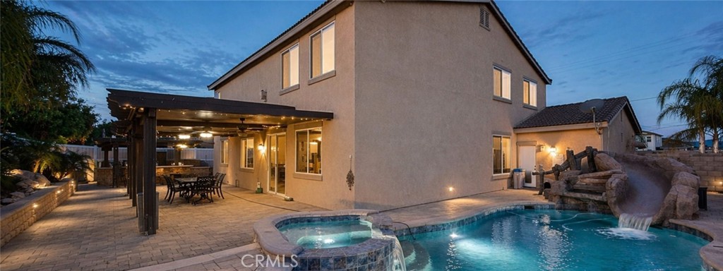 19446 Lurin Avenue Riverside, CA 92508 - Photo 6 of 59 Rear pool AI enhancements