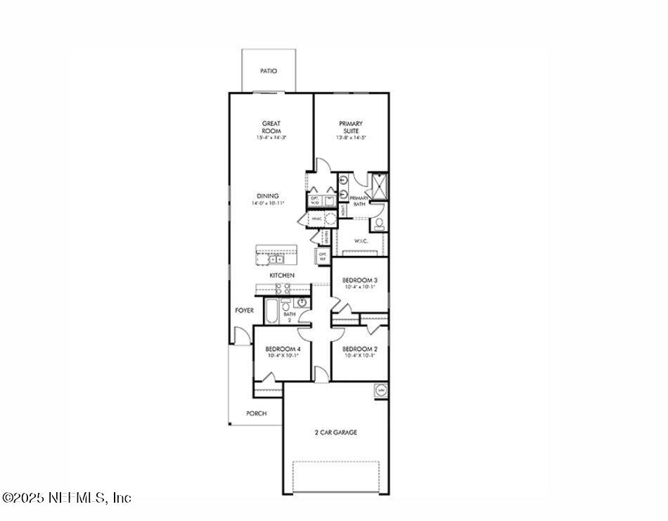 9731 Cypress Mdws Road Jacksonville, FL 32219 - Photo 34 of 34 Floorplan
