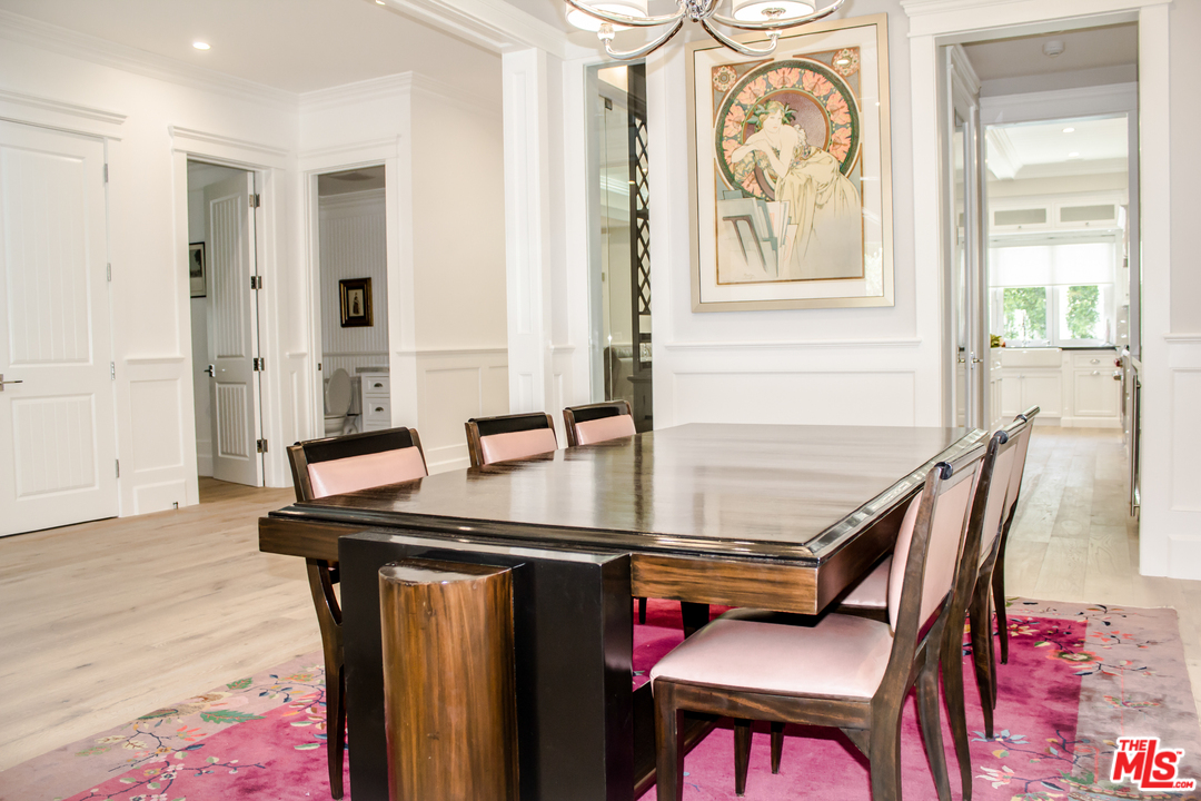 15714 Morrison Street Encino, CA 91436 - Photo 16 of 49 a view of a dining room with furniture and a window