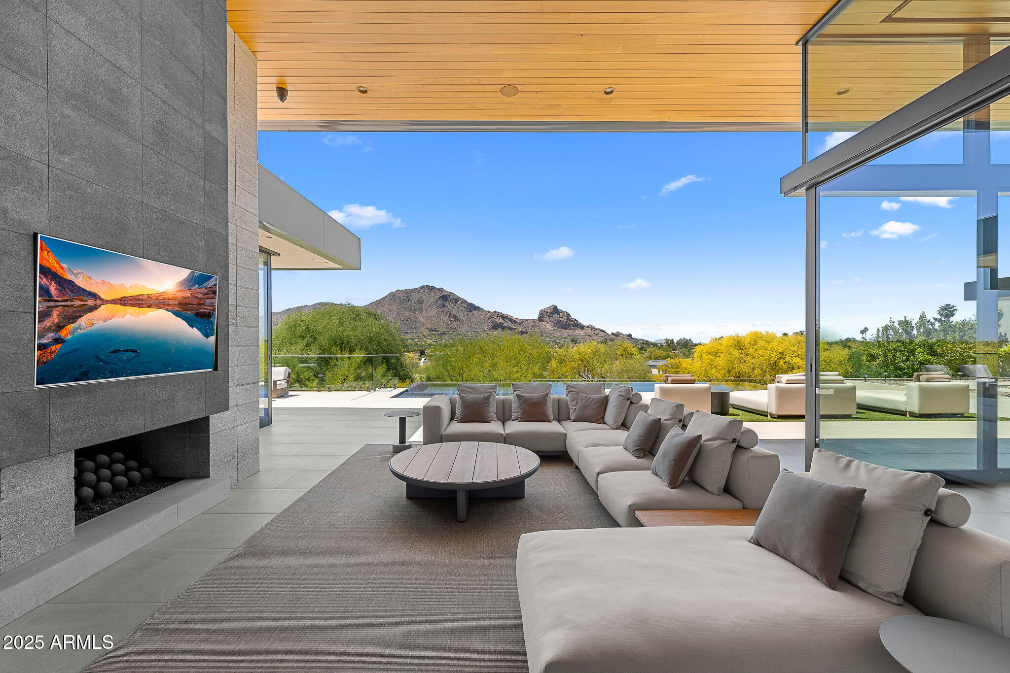 6149 East Indian Bend Road Paradise Valley, AZ 85253 - Photo 5 of 77 23-covered patio open sliders from offic
