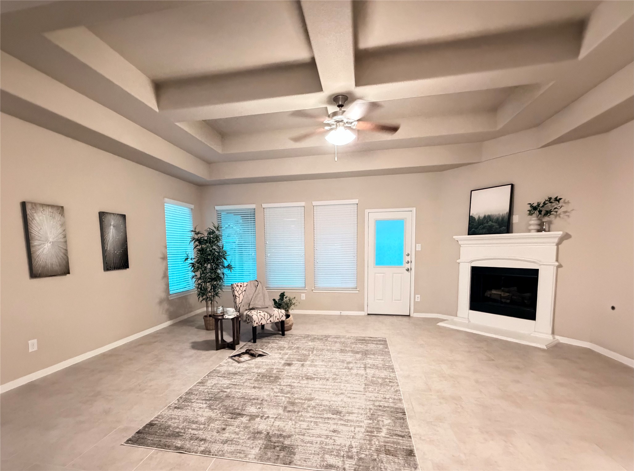 5502 Claymore Meadow Lane Spring, TX 77389 - Photo 12 of 45 Living area with nice backyard views
