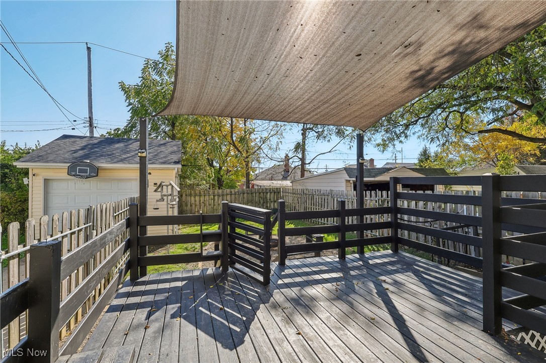12006 Derby Road Garfield Heights, OH 44125 - Photo 41 of 45 Wooden deck