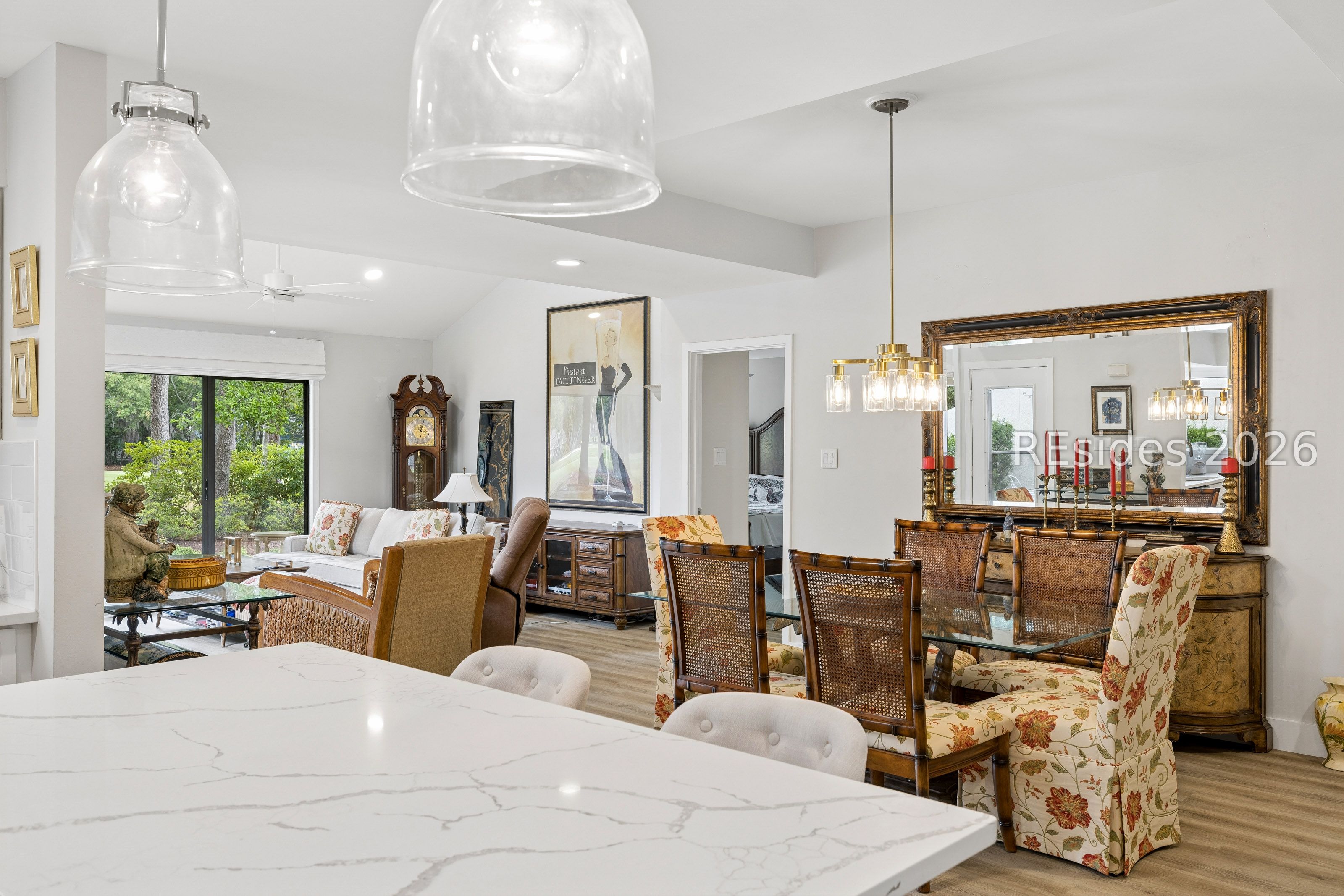 66 Stable Gate Road Hilton Head Island, SC 29926 - Photo 13 of 76 Kitchen to Dining & Great Room