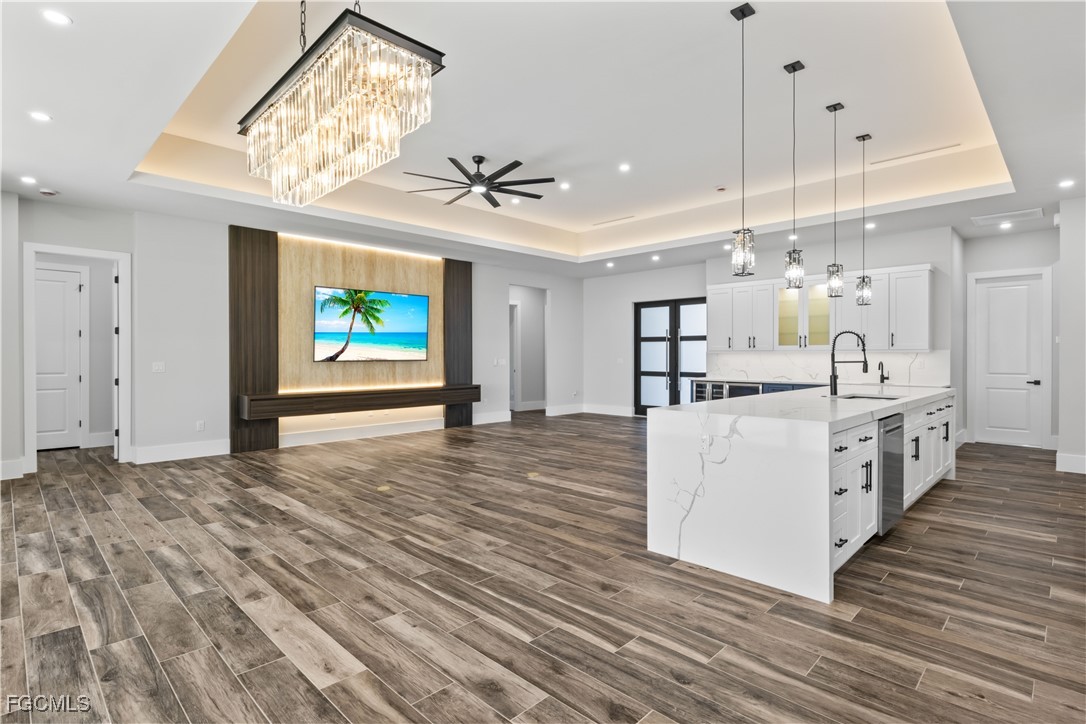 3906 Southwest 6th Terrace Cape Coral, FL 33991 - Photo 13 of 50 a view of kitchen and windows