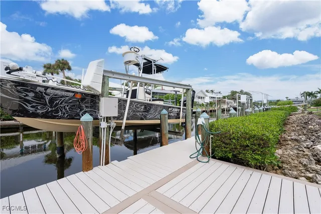 an aerial view of a houses with outdoor space