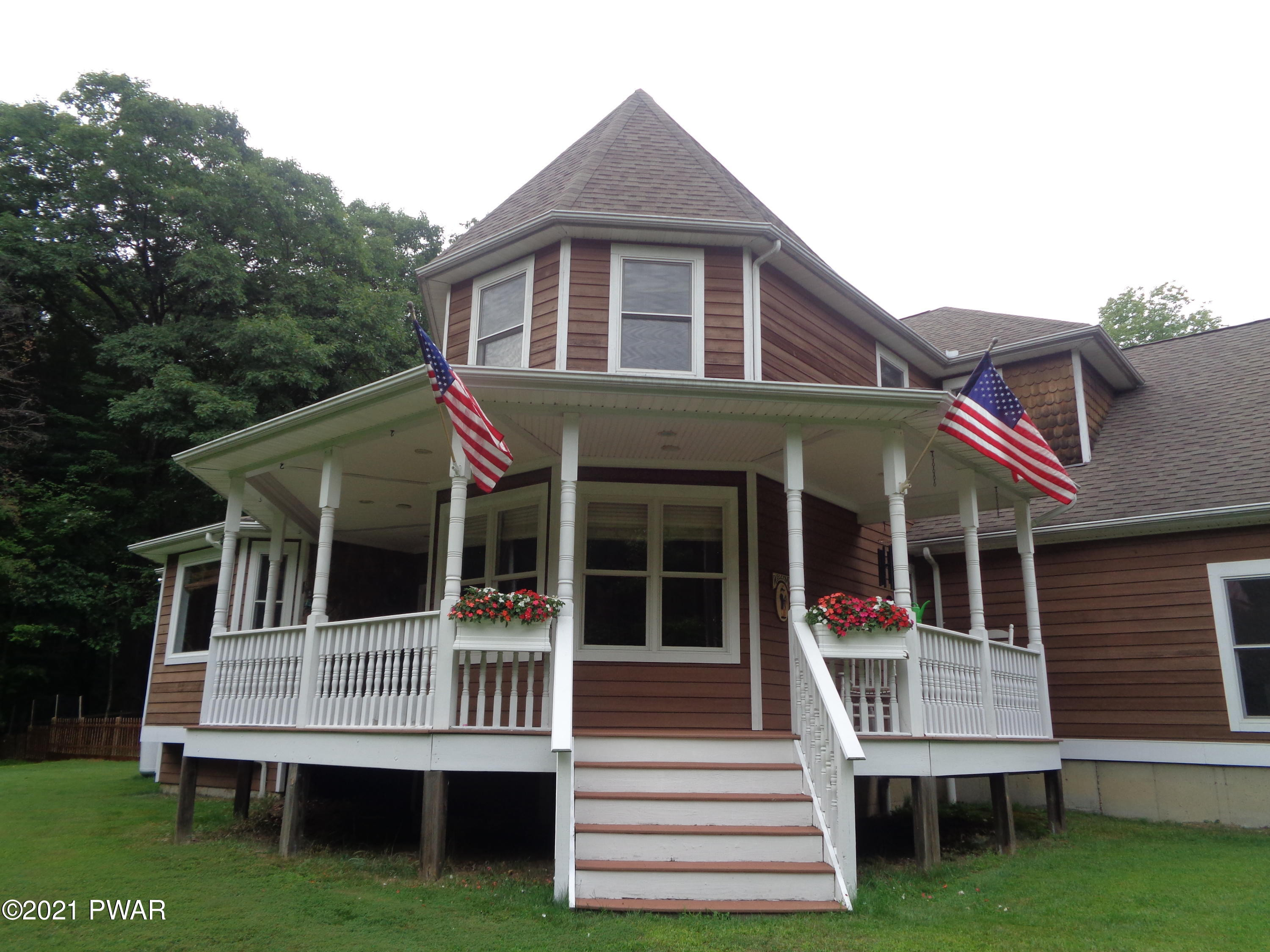 210 Husson Road Milford, PA 18337 - Photo 8 of 68 covered front porch