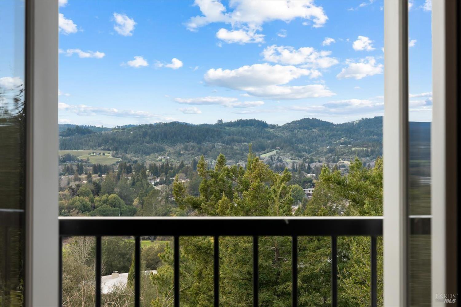 775 Benjamin Way Healdsburg, CA 95448 - Photo 26 of 96 a view of a forest from a window