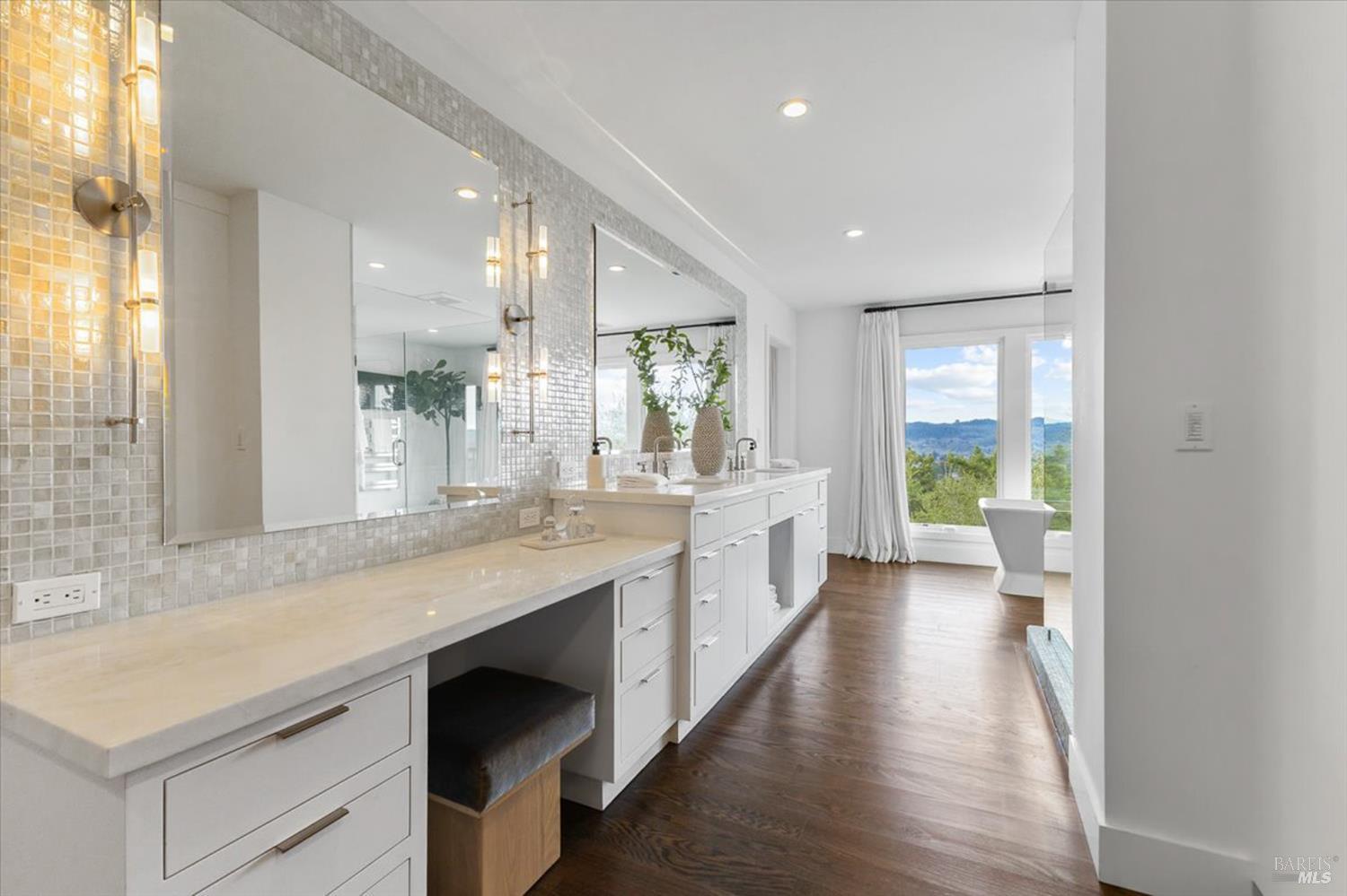 775 Benjamin Way Healdsburg, CA 95448 - Photo 32 of 96 a large white kitchen with a large window