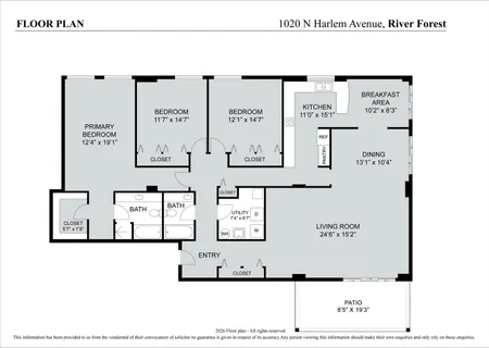 $399,900 | 1020 North Harlem Avenue, Unit 1E, River Forest, IL 60305