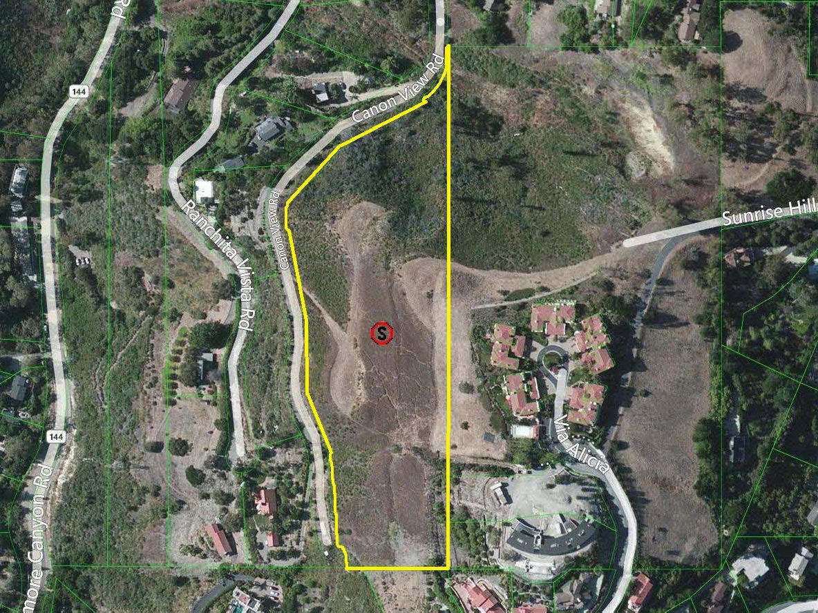 0 Canon View Road Montecito, CA 93108 - Photo 3 of 14 Canon View google earth map 2