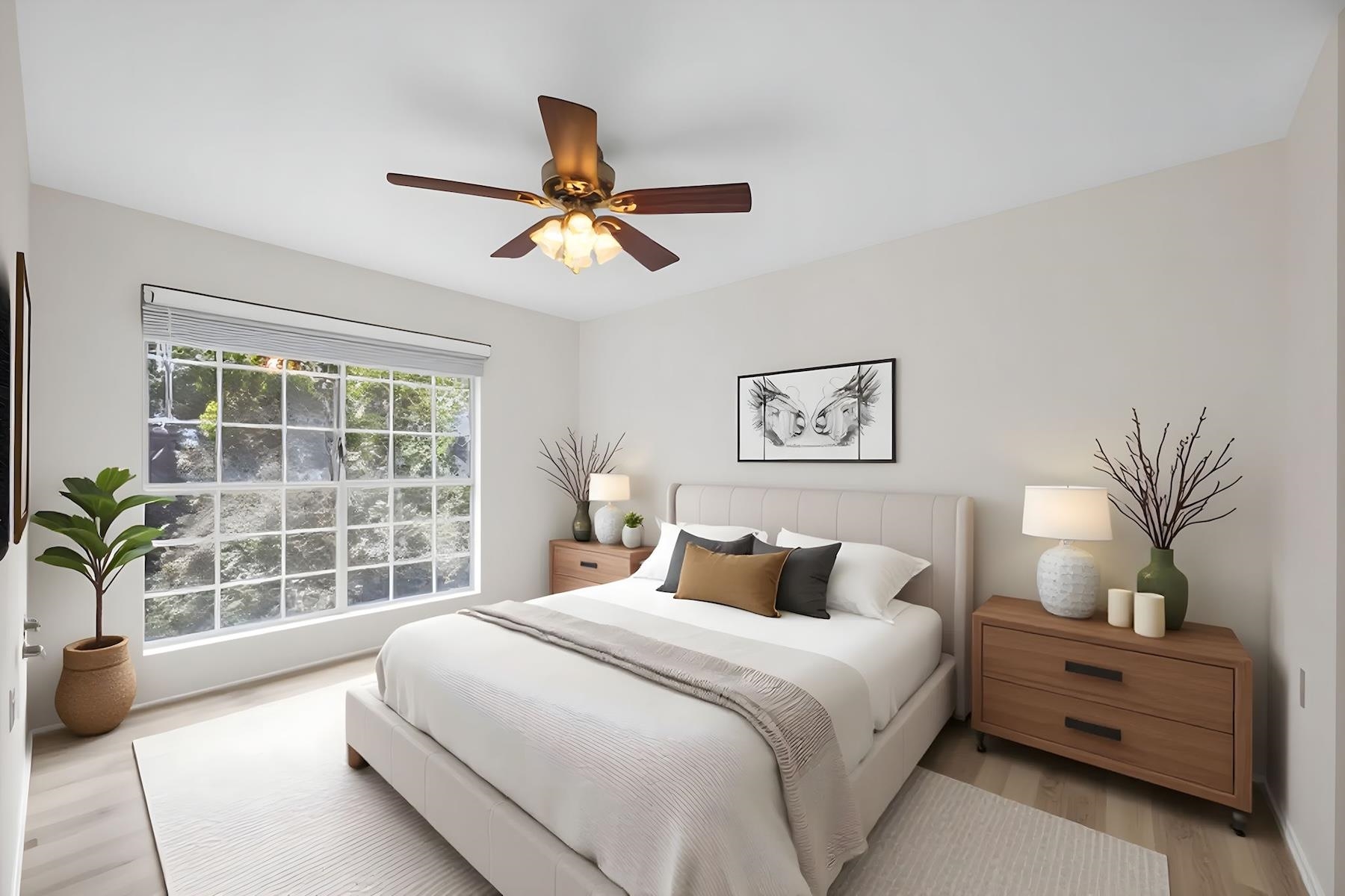 160 Keonekai Road, Unit 18202 Kihei, HI 96753 - Photo 6 of 25 a bedroom with a large bed and a window