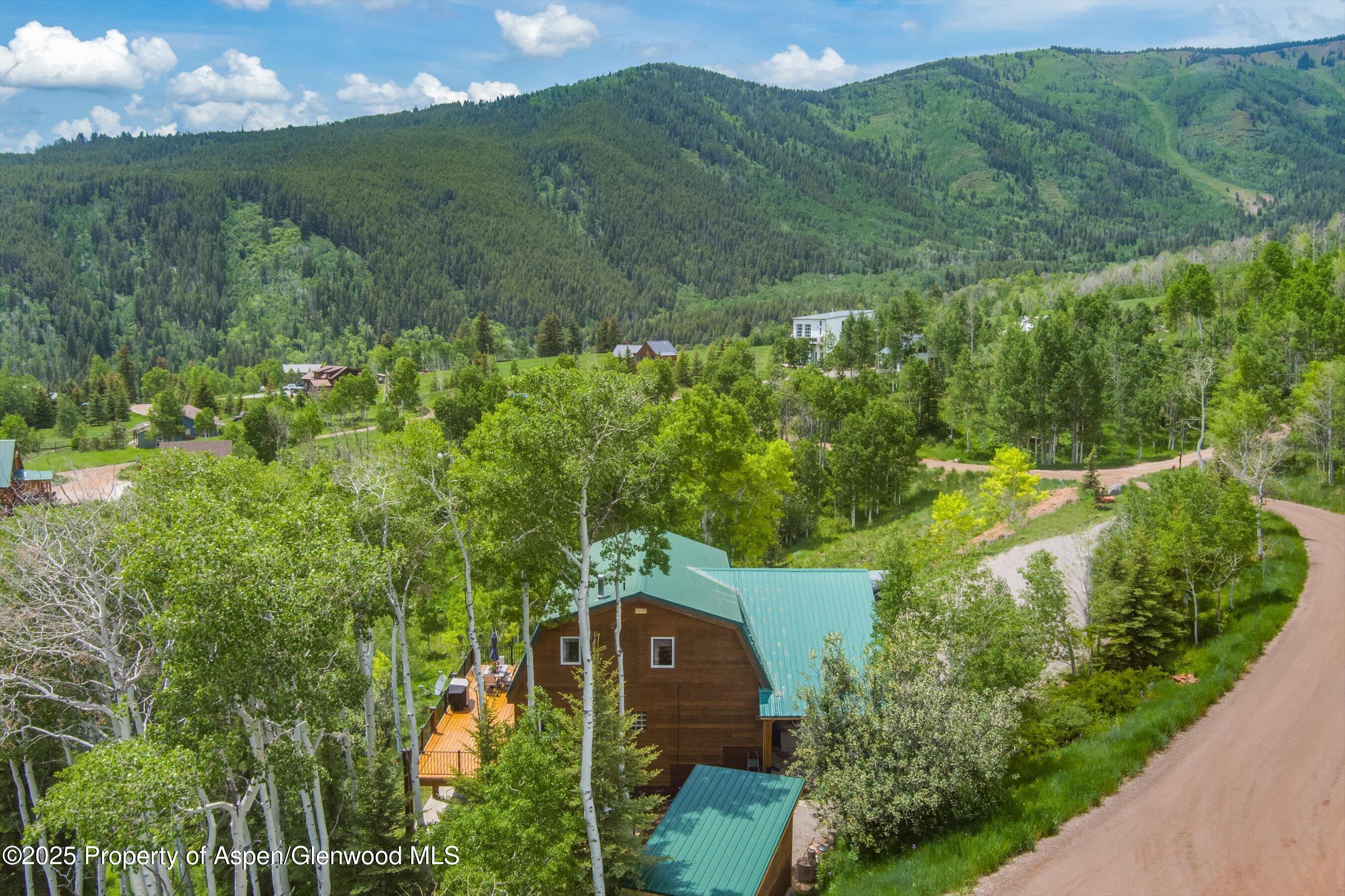 238 Hawk Lane Basalt, CO 81621 - Photo 6 of 46 an aerial view of a house with a yard