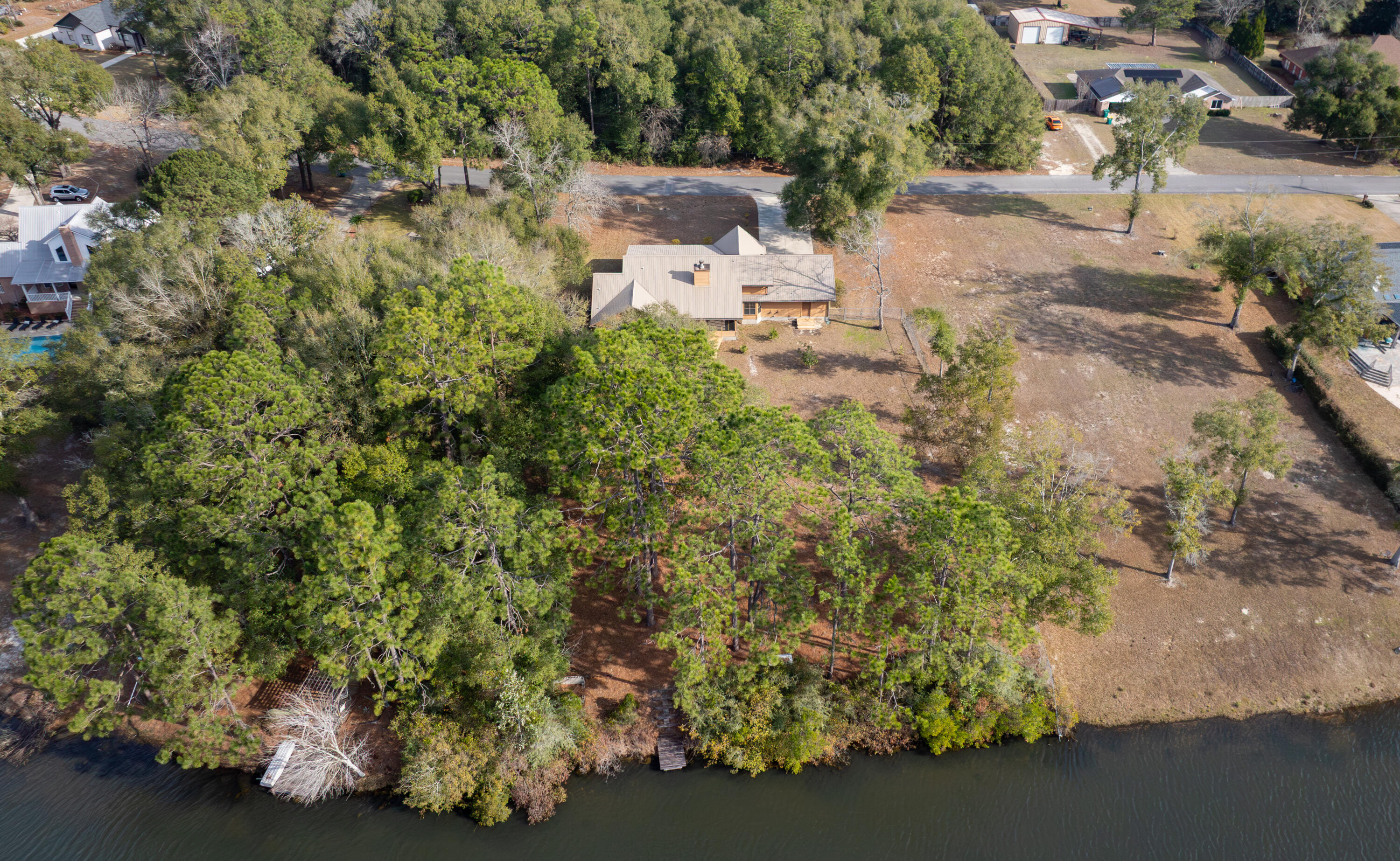 3066 Craig Terrace Crestview, FL 32539 - Photo 41 of 43 an aerial view of residential house with outdoor space