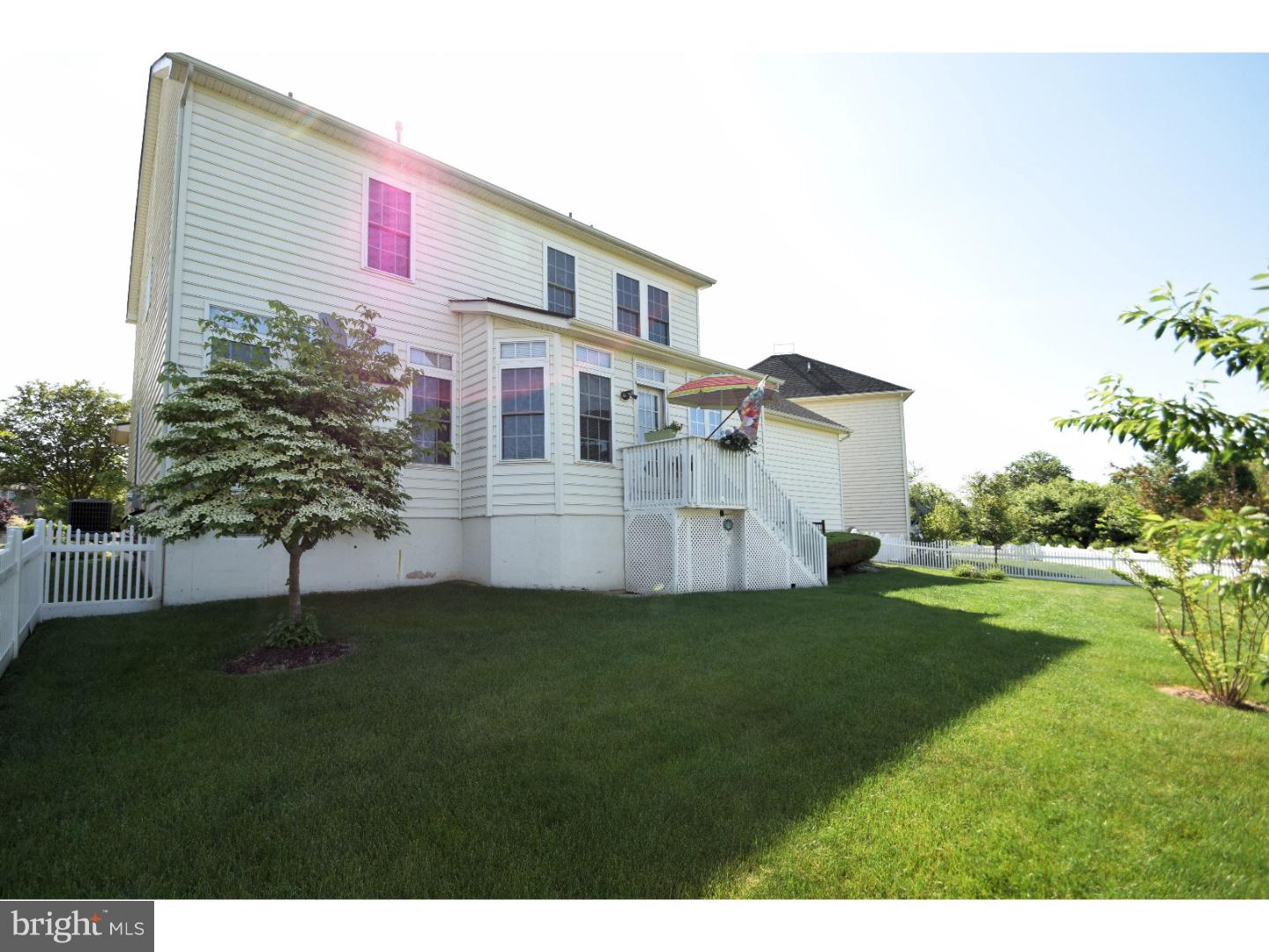 205 Barnhill Road Perkasie, PA 18944 - Photo 24 of 25 a front view of a house with a garden