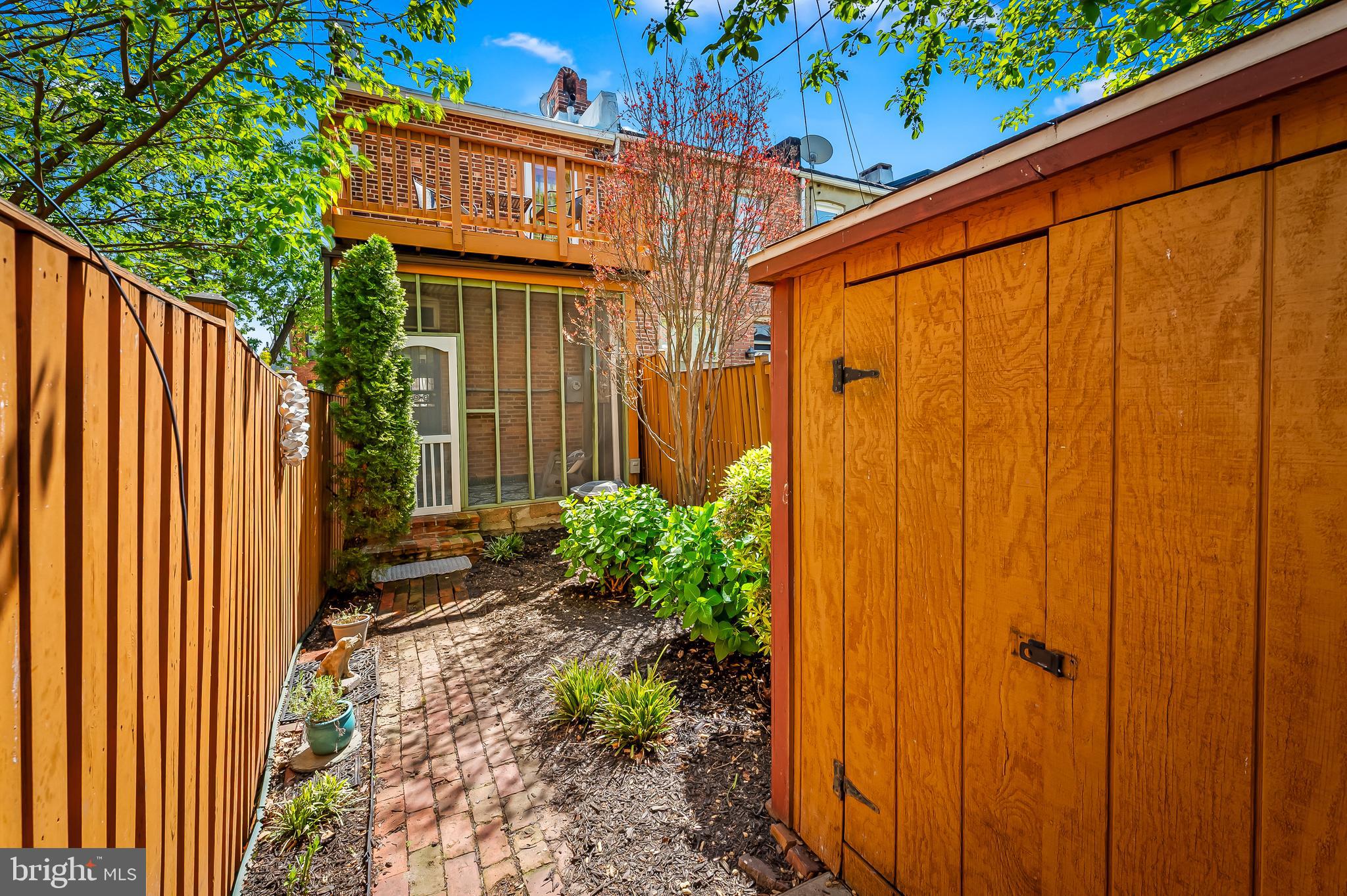 748 Ramsay Street Baltimore, MD 21230 - Photo 21 of 36 a view of a house with backyard and deck