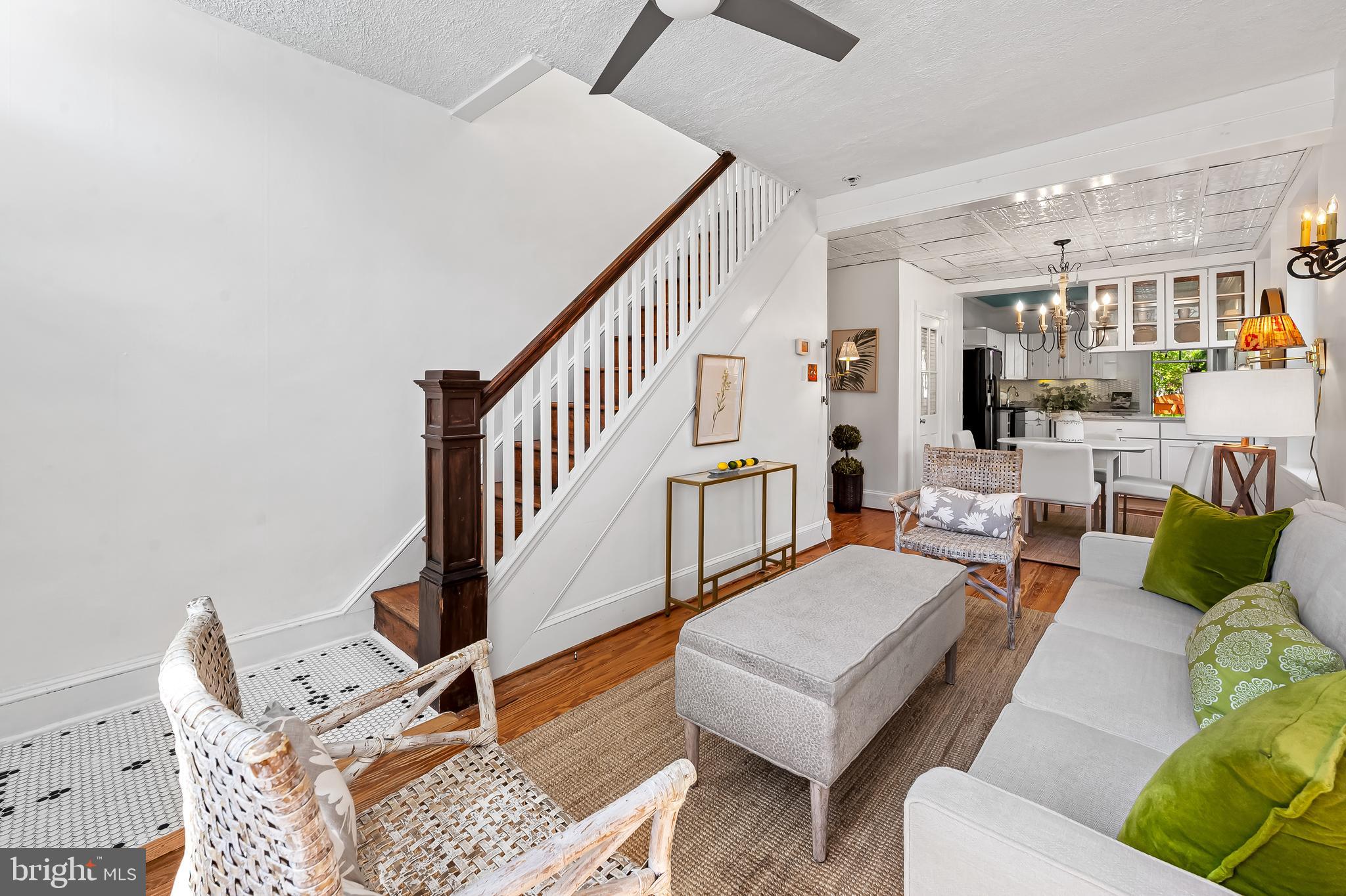 748 Ramsay Street Baltimore, MD 21230 - Photo 5 of 36 a living room with furniture and a dining table