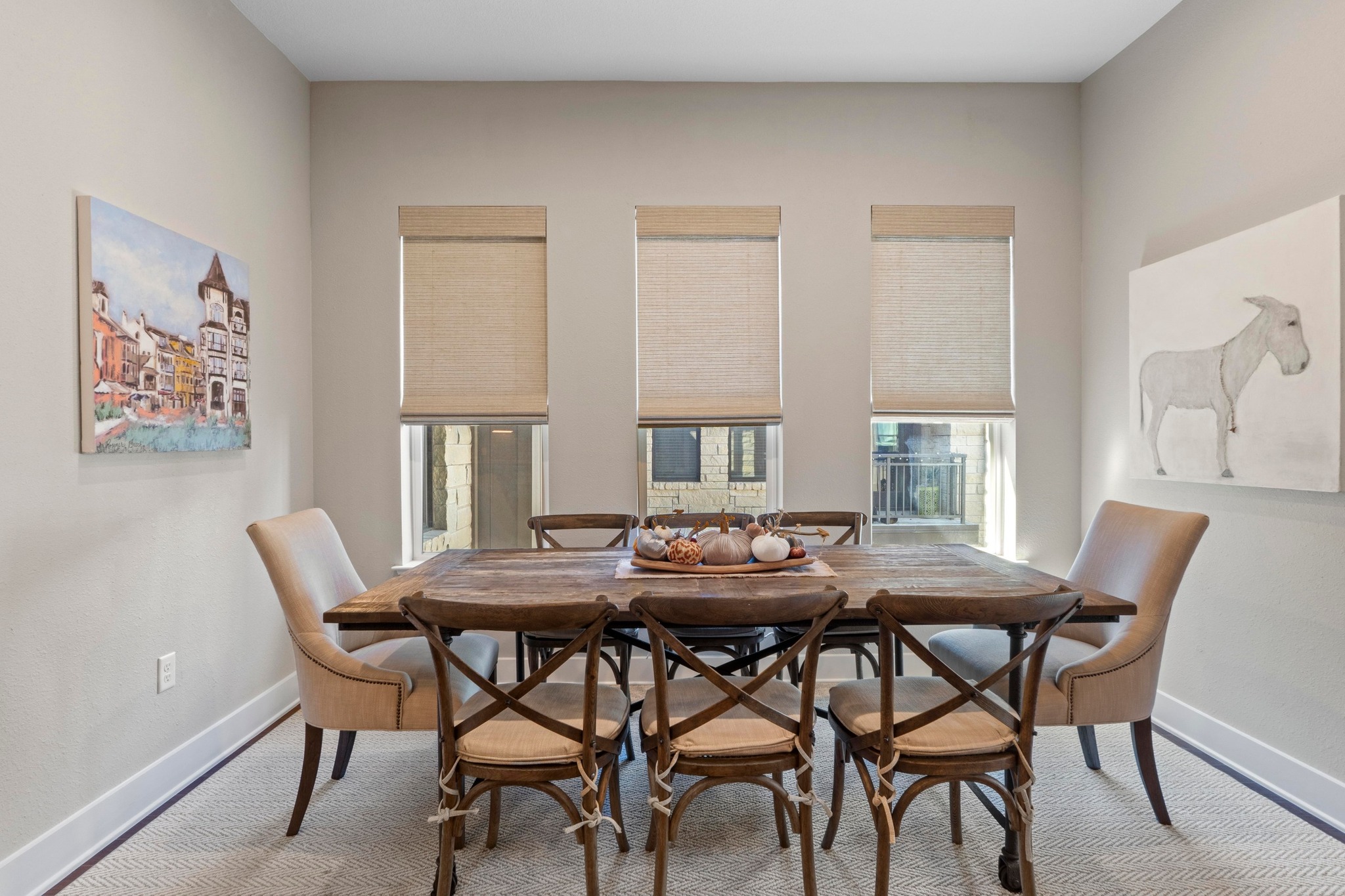 4501 Jackson Avenue, Unit 5302 Austin, TX 78731 - Photo 8 of 38 a view of a dining room with furniture and wooden floor