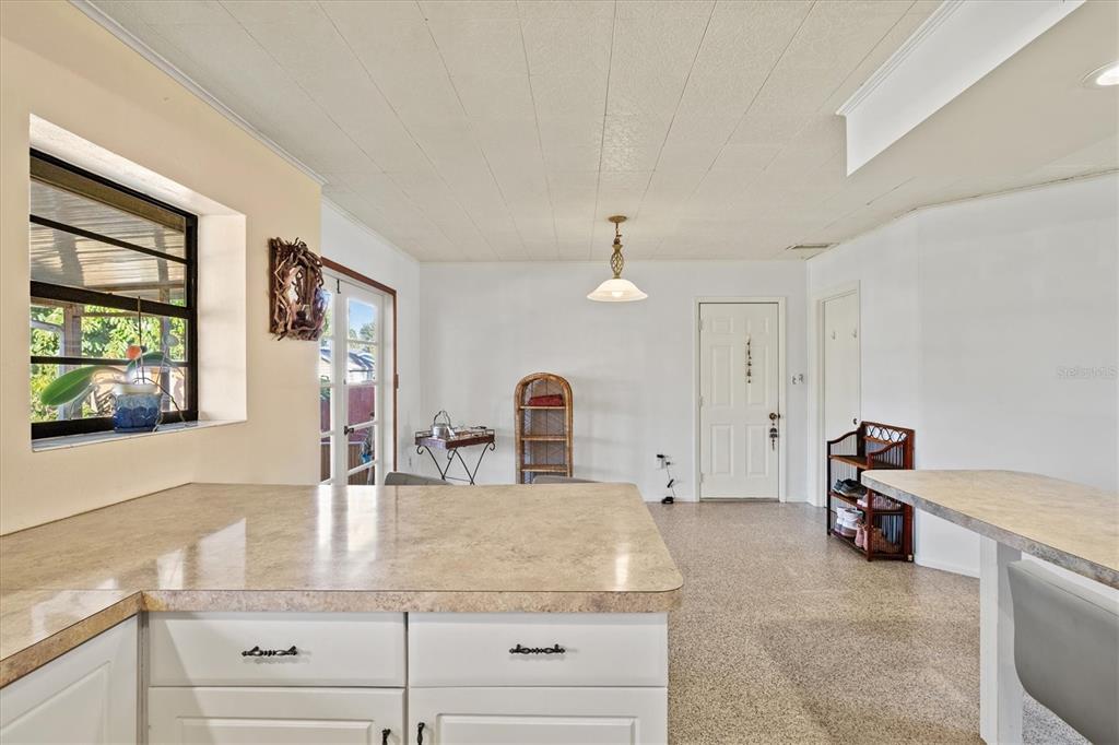 148 Roberts Road Nokomis, FL 34275 - Photo 20 of 68 a en suite bathroom with a granite countertop sink and a mirror