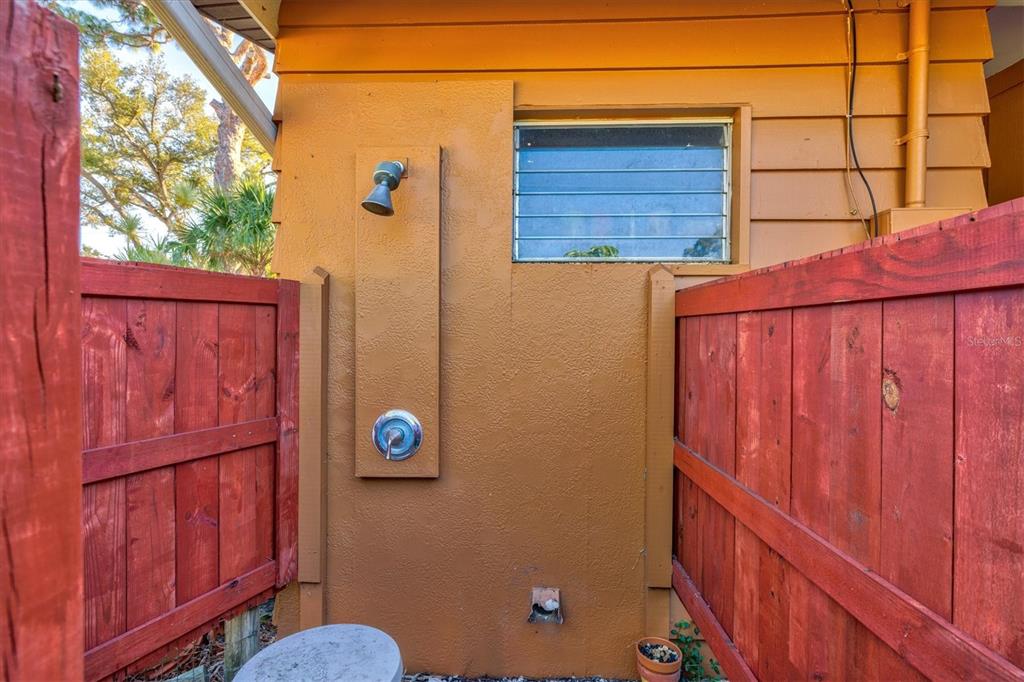 148 Roberts Road Nokomis, FL 34275 - Photo 40 of 68 a view of a door and wooden wall